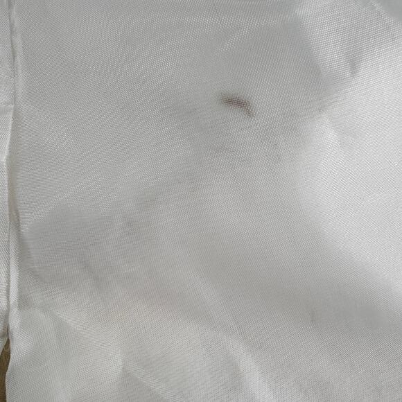 Boys White Sherwani Jacket Beaded Embroidery Gold Buttons 14" Chest - Picture 12 of 16